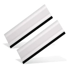  6" Block Squeegee Car Rubber Squeegee for Car Window 6 inch White
