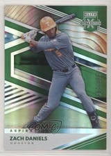 2020 Panini Elite Extra Edition Aspirations Green /499 Zach Daniels #138 0c6