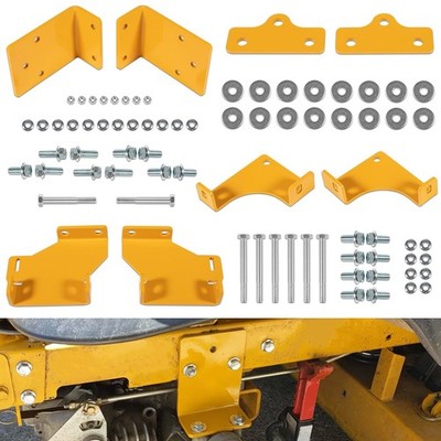 Upgraded Hydro Transmission Brackets Kit for Zero Turn Mowers - Thicker Replacem