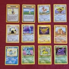 Pokémon TCG Wizards 1999 Base/Jungle/Fossil Unlimited Lot 12 Snorlax Zapdos