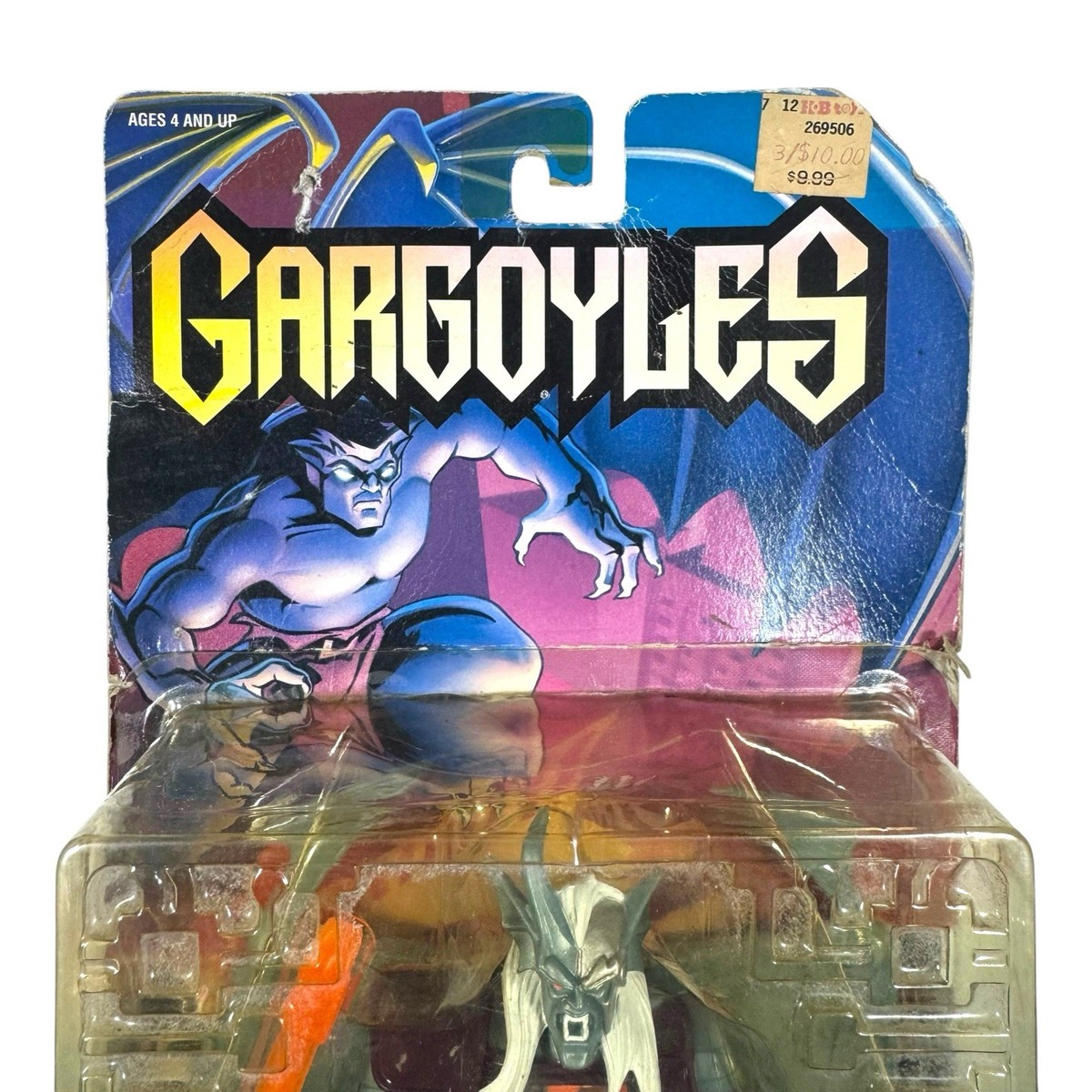 Vintage Gargoyles Hard Wired ColdStone Kenner 1996 Action Figure