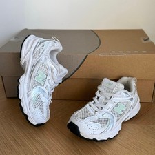 New Balance 530 White/Green Toddler Sneakers IZ530JRG- SZ 8 C