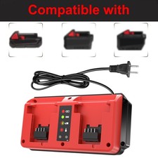 18V Dual Bay Simultaneous Charger for Milwaukee 18V M18 Battery 48-11-1850