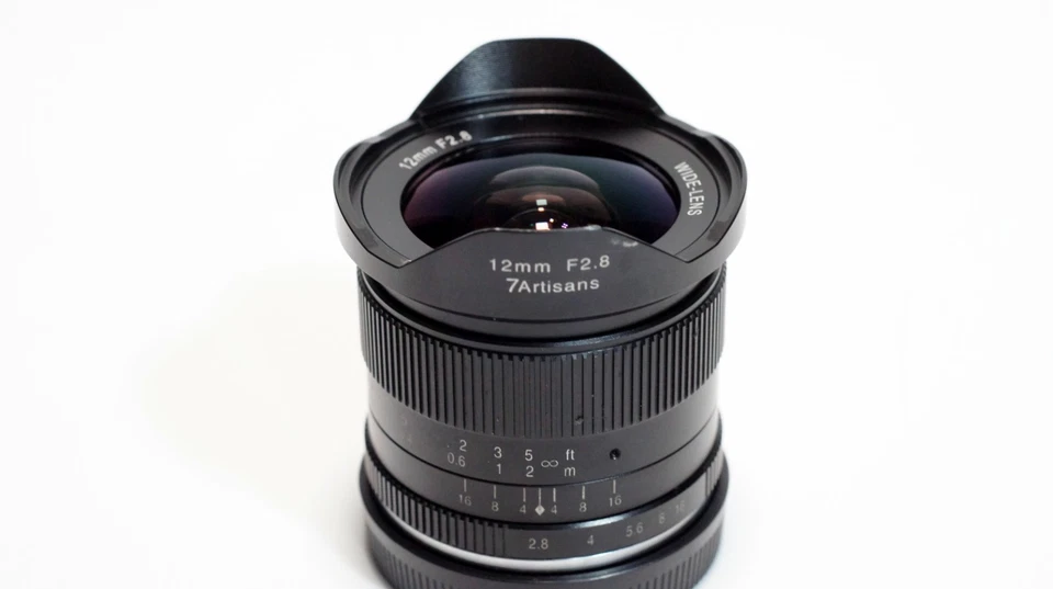 Lente de foco manual grande angular 7artisans 12mm f/2.8 Mark II APS-C para montagem Sony E - Imagem 4 de 4