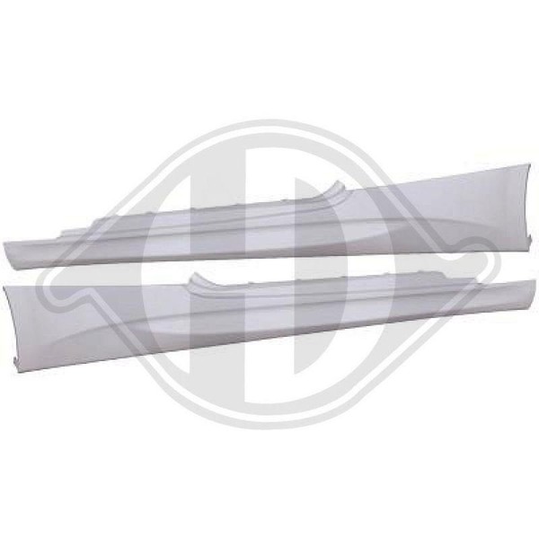 1X Schwellerverkleidung Diederichs 1216762 Hd Tuning FüR Seitlicher Einbau-image