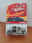 Hot Wheels Classics Series 5 #26/30 Convoy Custom in Black - Redline 5 Spokes