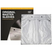 MFSL Original Master Record Inner Sleeves 50 Pack Grey 3-Ply Anti-Static
