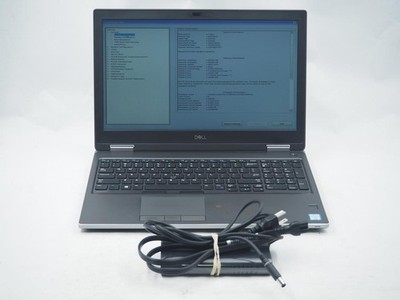 DELL Precision 7540 15.5'' Intel Core i7-9850H 2.6GHz 32GB RAM 512GB NVMe Grade C
