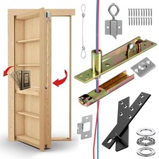 Hidden Door Pivot Hinge Passing Wire For Secr...