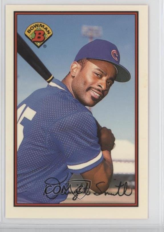 1989 Bowman Collector's Edition (Tiffany) Dwight Smith #297 Rookie RC 0b7