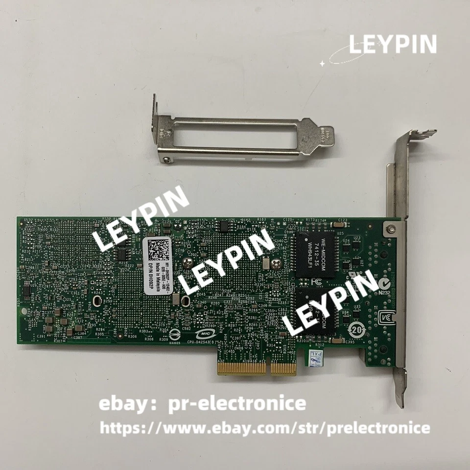 DELL Intel E1G44ET PRO/1000 ET QUAD PORT PCI-E SERVER NIC DELL HM9JY CWKPJ - Image 3 of 4
