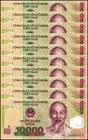 Vietnam 10000 Dong, 2024, P-119p, UNC, Polymer X 10 PCS