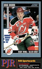 Doug Brown 1992-93 Score Canadian #118 New Jersey Devils