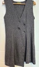 N Willow Italy Short Grey Dress M