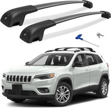 Jeep Cherokee 2014-2023 Cross Bars - Lockable Roof Rack For Cargo Carrier And Mo Jeep Cherokee 2014-2023 Cross Bars - Lockable Roof Rack For Cargo Carrier And Mo