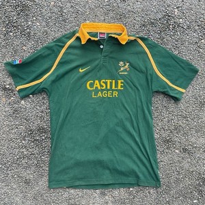 Maillot Domicile Rugby Afrique Du Sud Canterbury - Taille 12 - Vert Foncé - Neuf