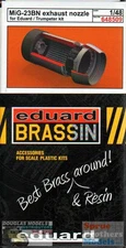 EDU648509 1:48 Eduard Brassin MiG-23BN Flogger Exhaust Nozzle (EDU/TRP kit)