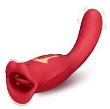 Tongue Licking Vibrator, Oral Stimulator for Women, Clitoral Licking Toy