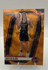 2024 Panini Prizm WNBA - Caitlin Clark #145 Orange Ice Prizm (RC)