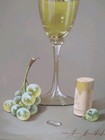 Marisa Mallol Oil On Board White Wine — photo 4