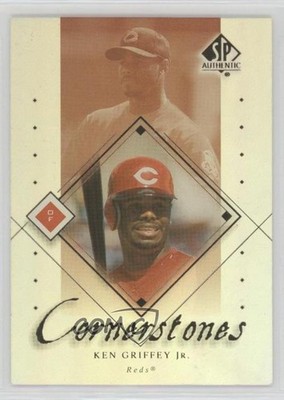2000 SP Authentic Cornerstones Ken Griffey Jr #C1 HOF 1e2v