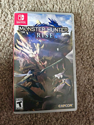 Capcom Monster Hunter Rise Nintendo Switch Multiplayer Online 2021 T-Teen