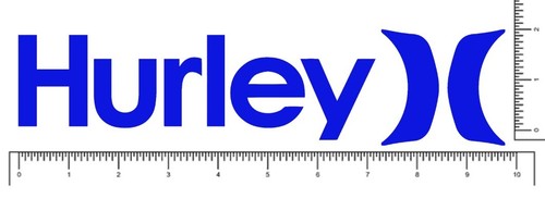Hurley Team Die Cut Surf Sticker Decal 10" x 2.2" Surfboard, Skateboard, Snow - 第 5/10 張圖片
