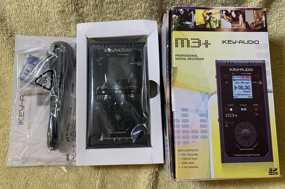 Ikey Audio M3 Portable Digital Audio Recorder LESEN