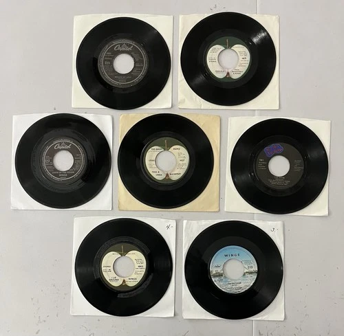 Lot of (7) Paul McCartney & Wings 45 RPM Records - Lot #5