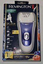 Remington EP7035 Smooth  Silky Epilator Wet Dry 40 Tweezers Light Rechargable