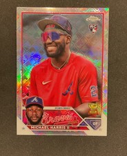 2023 Topps Chrome Logofractor Image Variation Michael Harris II #79 SP (RC)