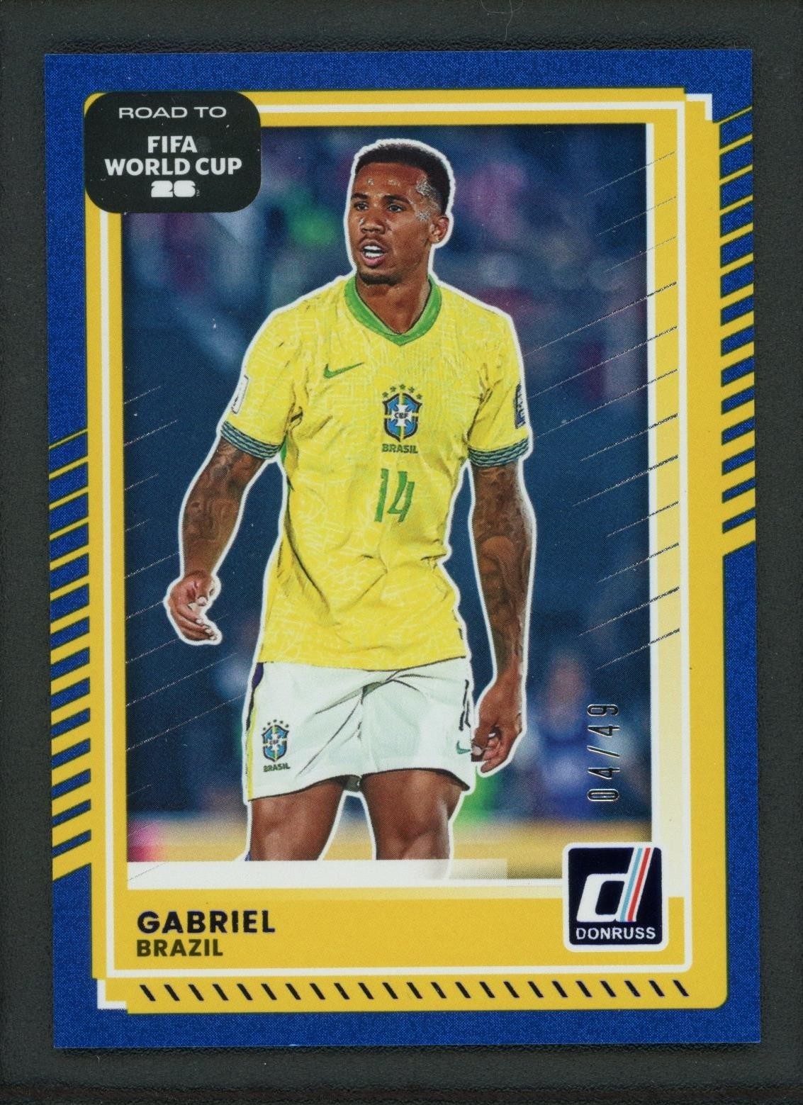 2025-26 GABRIEL 04/49 PANINI DONRUSS ROAD TO FIFA WORLD CUP 26