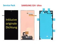 Original Display FüR Samsung S24 Ultra SM-S928 Amoled Touchscreen Ohne Rahmen