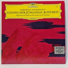 Karlheinz Stockhausen - Gesang Der Jünglinge / Kontakte - 1972 - EX - UltSnc Cln