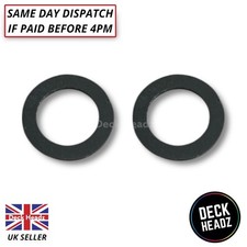 2 x Rubber Washer / Gaskets For Headshell Technics Stanton SME etc