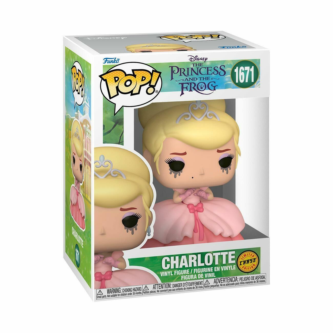 Funko POP! Disney the Princess and the Frog Charlotte CHASE Vinyl Figure (#1671)