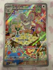 The Pokémon Company Pokémon TCG Cinccino 183/162 Temporal Forces IR FA Holo EN