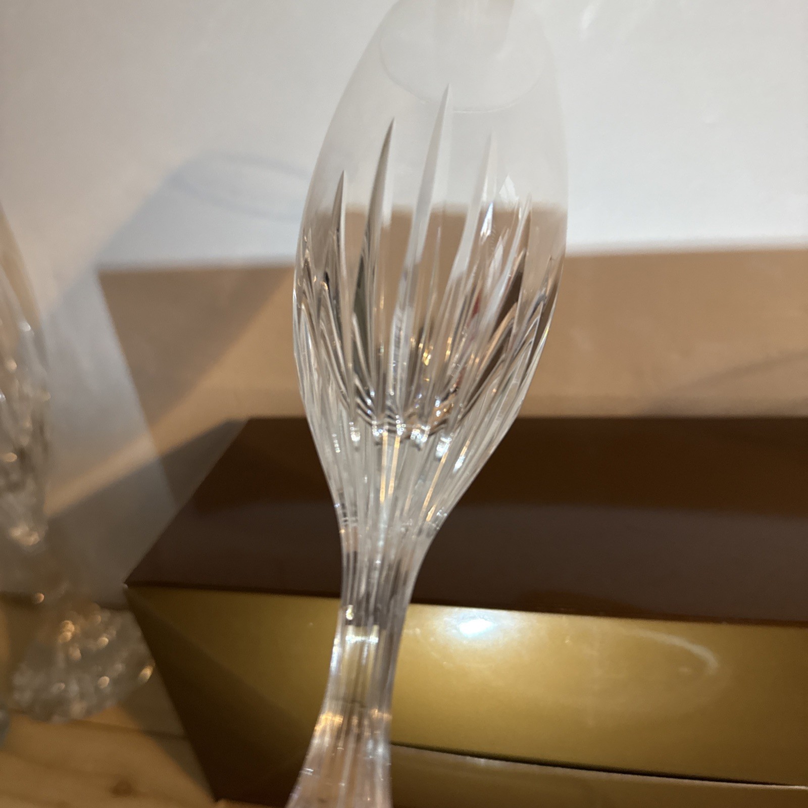 Baccarat Massena 8.5"Champagne Flutes - Impress Guests SET of TWO Made In France