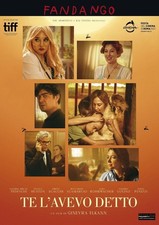 Dvd TE L'AVEVO DETTO con Riccardo Scamarcio Valeria Golino nuovo sigillato 2023