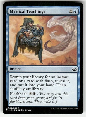 Mystical Teachings 44 C The List Reprints NM Magic: The Gathering