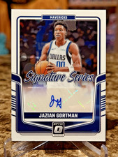 2024-25 Panini Donruss Optic Jazian Gortman Signature Series Auto #SS-GOT