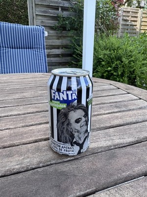 Fanta Mistério 2024 Beetlejuice Apfel Apple Brasilien Dose Voll Selten