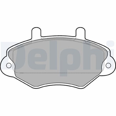 LP767 DELPHI Bremsbelagsatz, Scheibenbremse für FORD