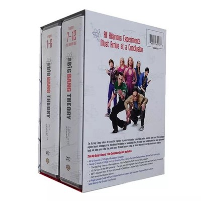 The Big Bang Theory The Complete Series Season 1-12 (DVD , 37-Disc
