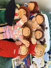 Cabbage Patch Kids Dolls Lot 1984 with Outfits, Shoes, Birth Certificates