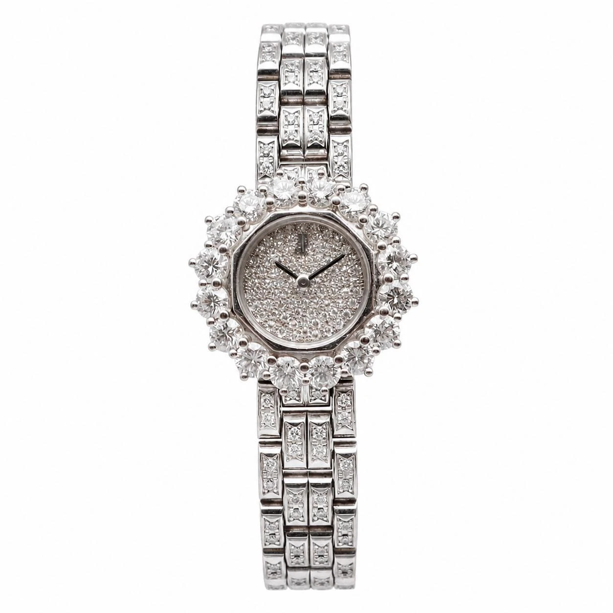 Audemars Piguet — Audemars Piguet 23.5mm White Gold Diamond Dial Ladies Watch 67307BC