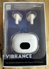Muze By Vivitar Bluetooth VIBRANCE True Wireless Earphones W/Digital LED display