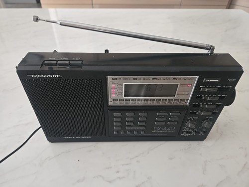 Radio récepteur multibandes Realistic DX-440 (neuf
