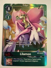 Lilamon BT4-059 Super Rare Alternative Art Digimon CCG