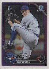 2016 Bowman Draft Chrome Picks Purple Refractor /250 Zach Jackson #BDC-116 4h5